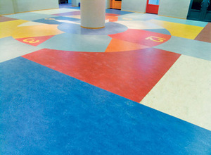 Linoleum jest wykonana z materiałów naturalnych